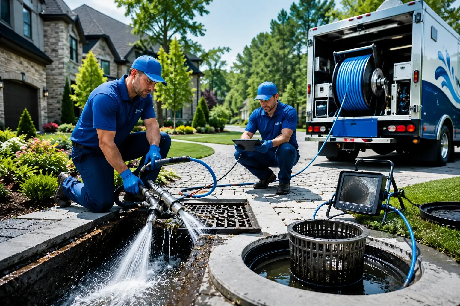 Local outdoor drain cleaning professionals in Clearfield, KY